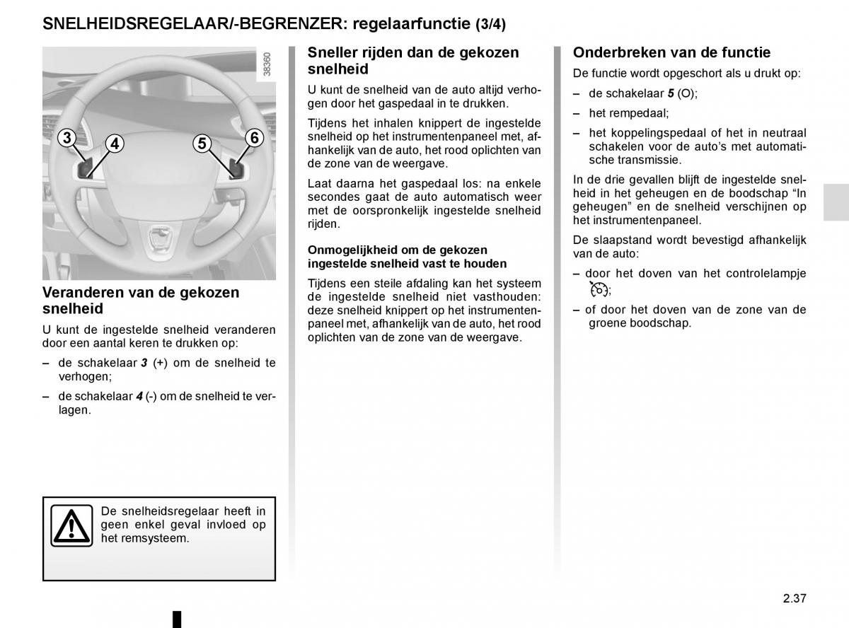 Renault Scenic III 3 handleiding / page 129