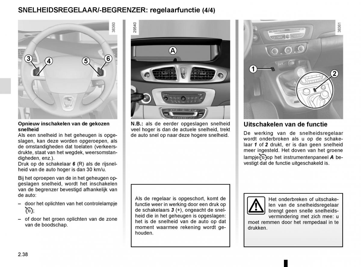 Renault Scenic III 3 handleiding / page 130