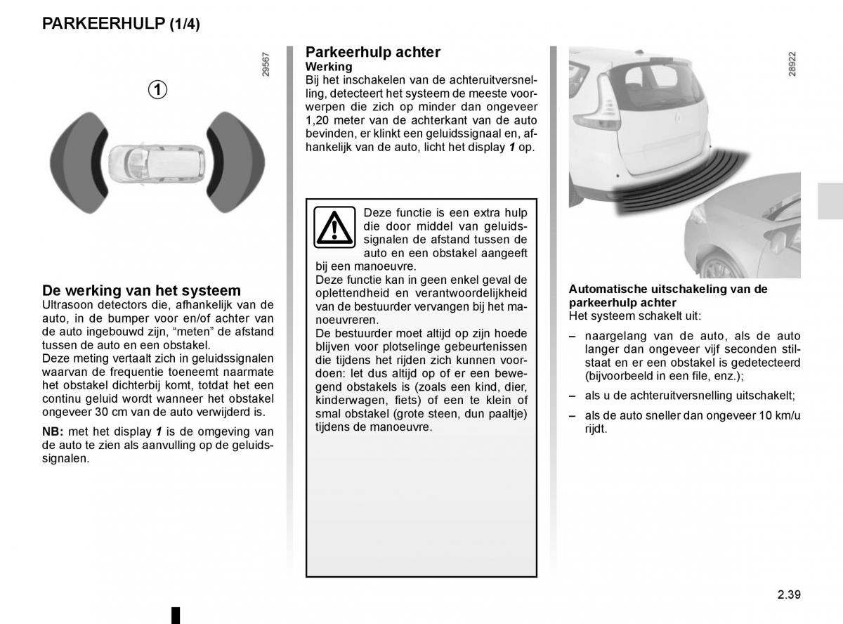 Renault Scenic III 3 handleiding / page 131