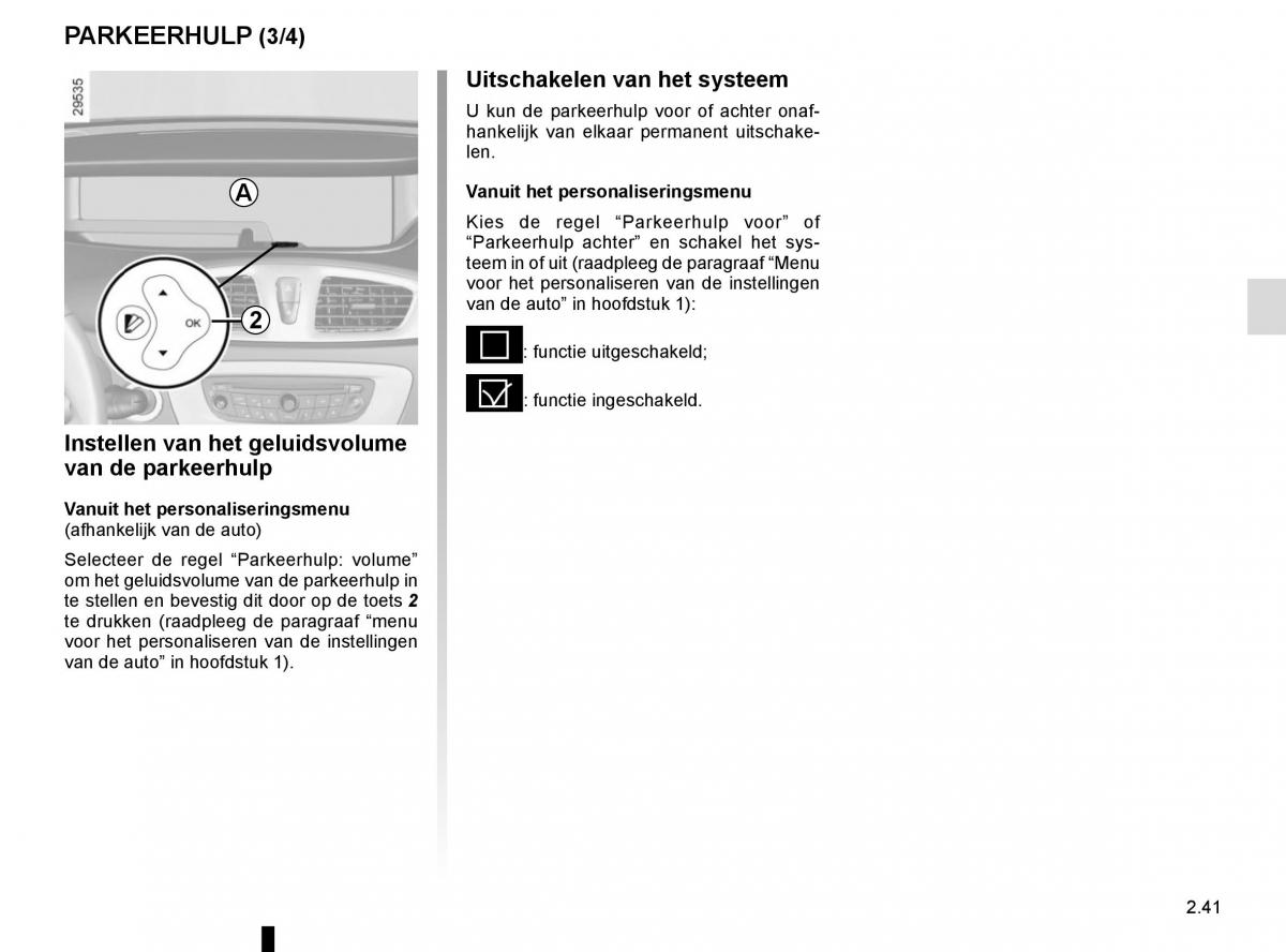 Renault Scenic III 3 handleiding / page 133