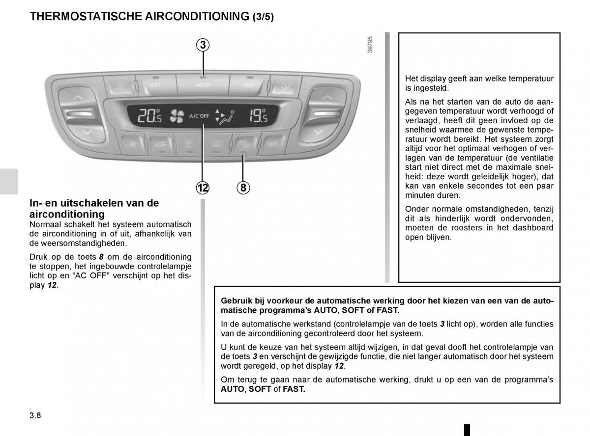 Renault Scenic III 3 handleiding / page 148