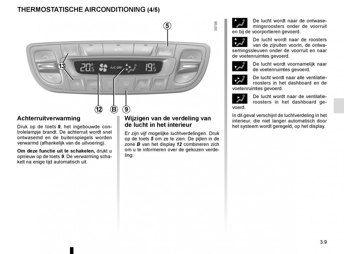 Renault Scenic III 3 handleiding / page 149