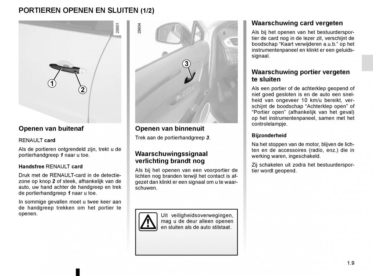 Renault Scenic III 3 handleiding / page 15