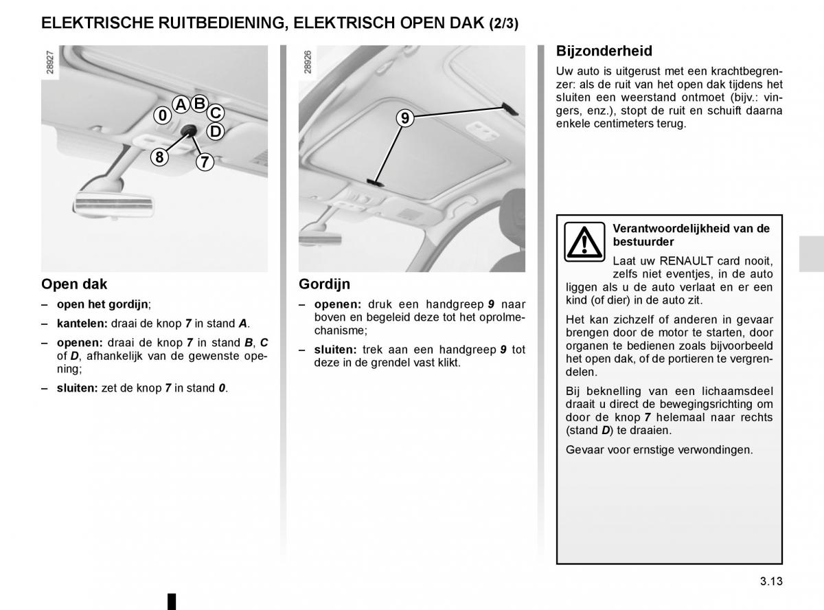 Renault Scenic III 3 handleiding / page 153