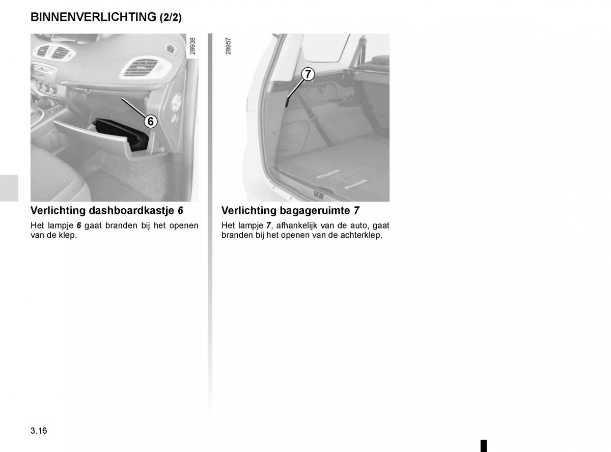 Renault Scenic III 3 handleiding / page 156