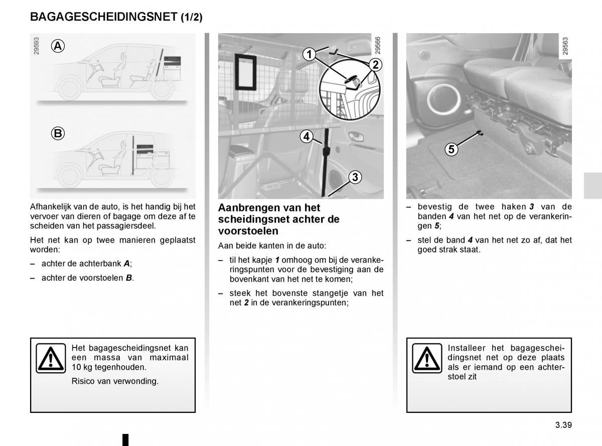 Renault Scenic III 3 handleiding / page 179