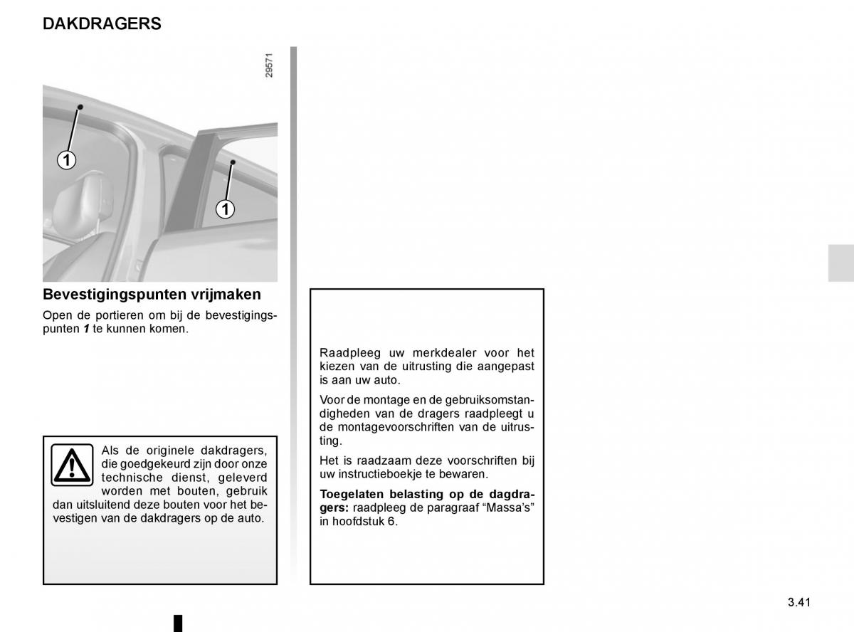 Renault Scenic III 3 handleiding / page 181