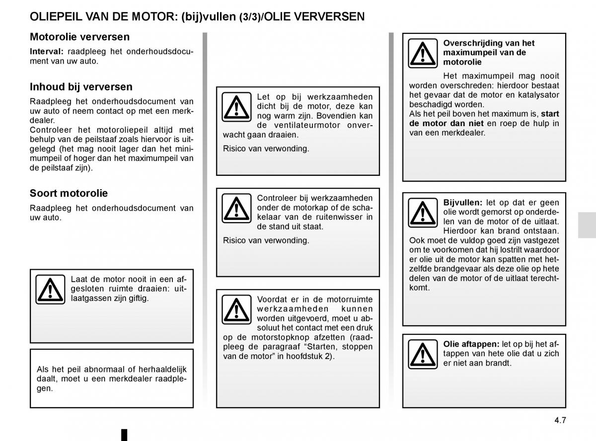 Renault Scenic III 3 handleiding / page 189