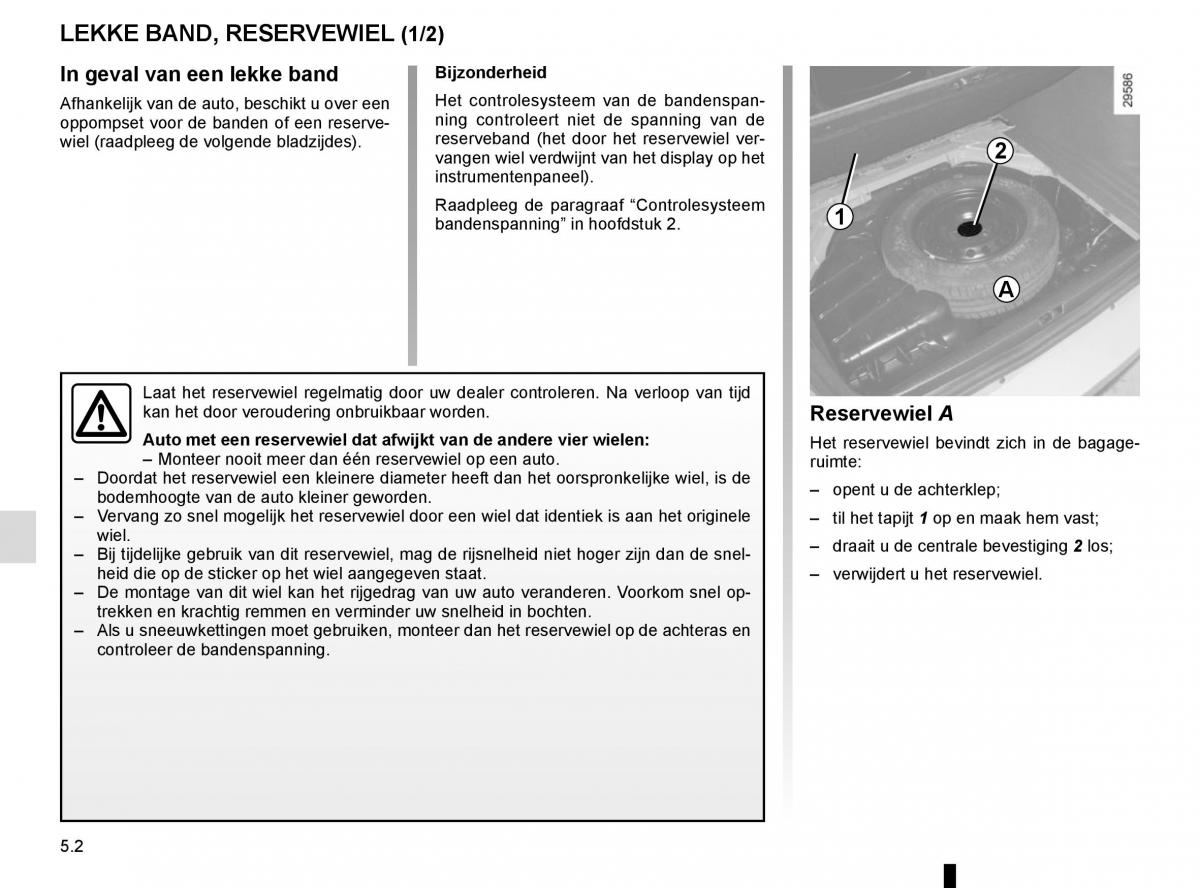 Renault Scenic III 3 handleiding / page 202