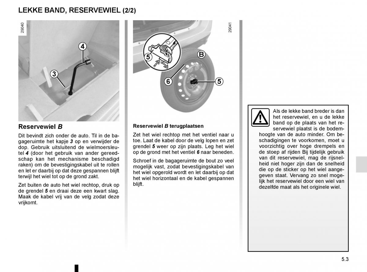 Renault Scenic III 3 handleiding / page 203