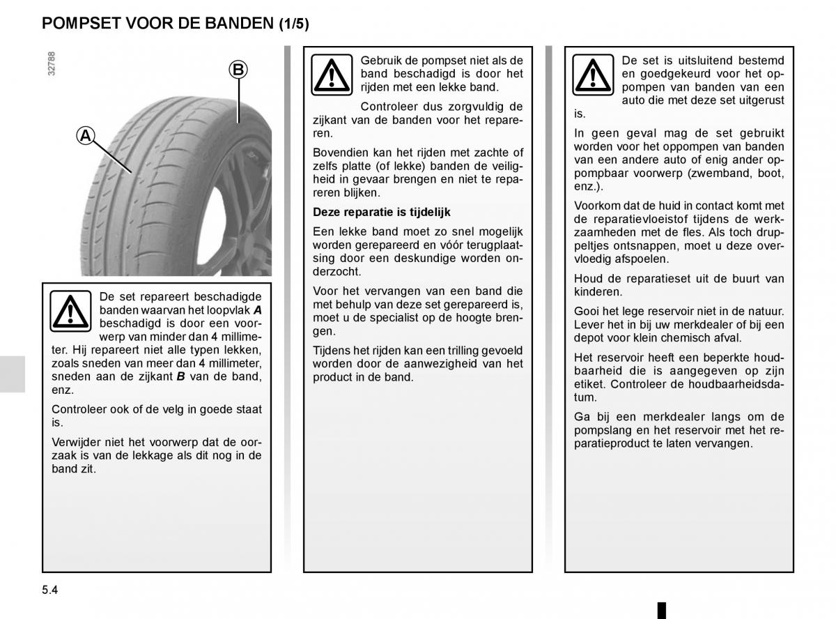 Renault Scenic III 3 handleiding / page 204