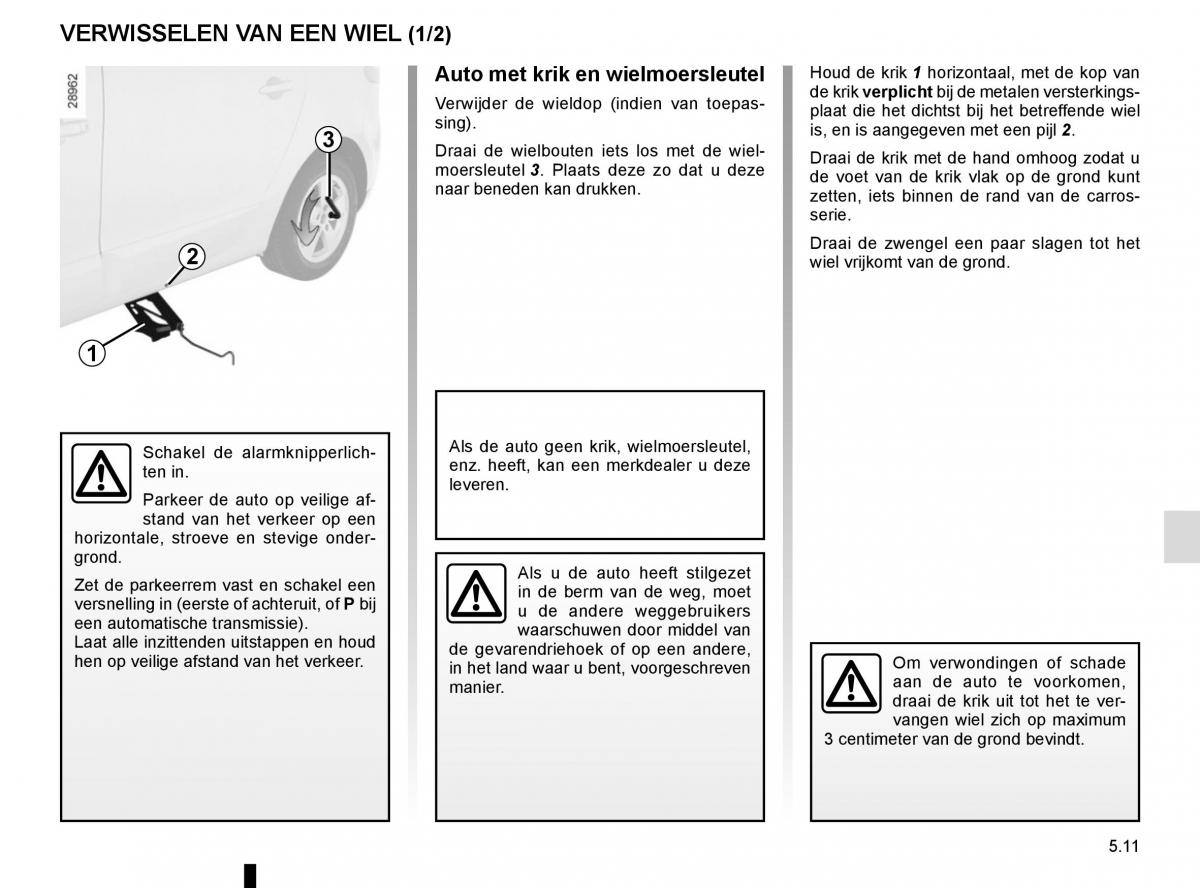 Renault Scenic III 3 handleiding / page 211