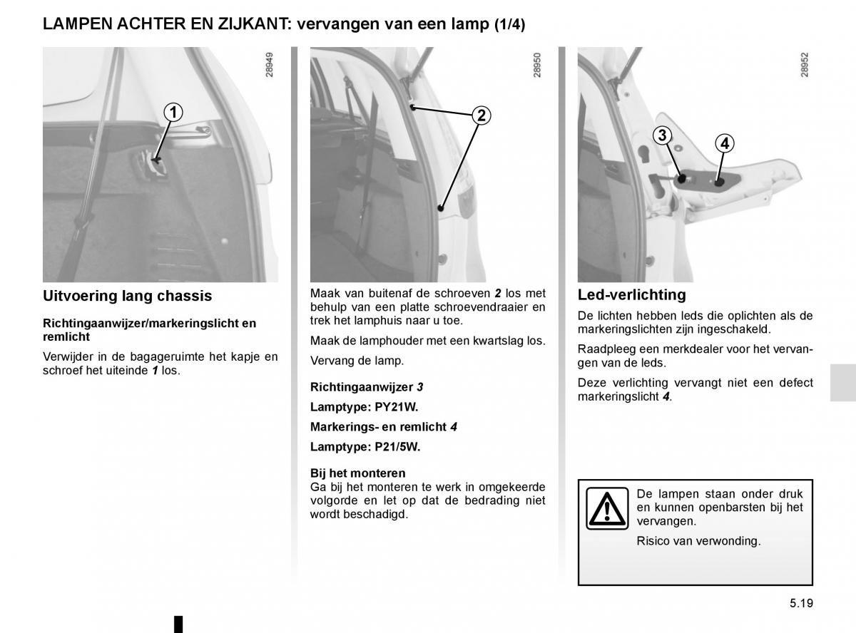 Renault Scenic III 3 handleiding / page 219