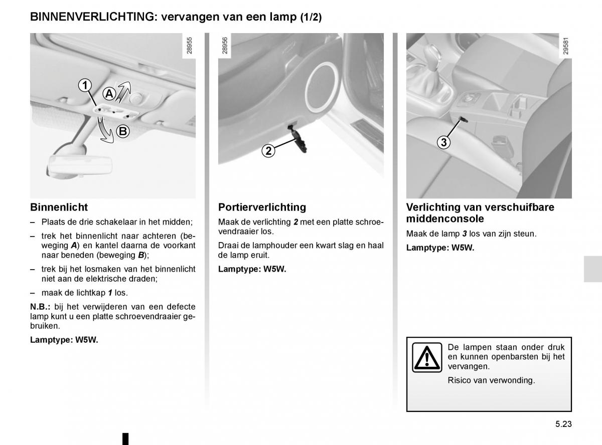 Renault Scenic III 3 handleiding / page 223