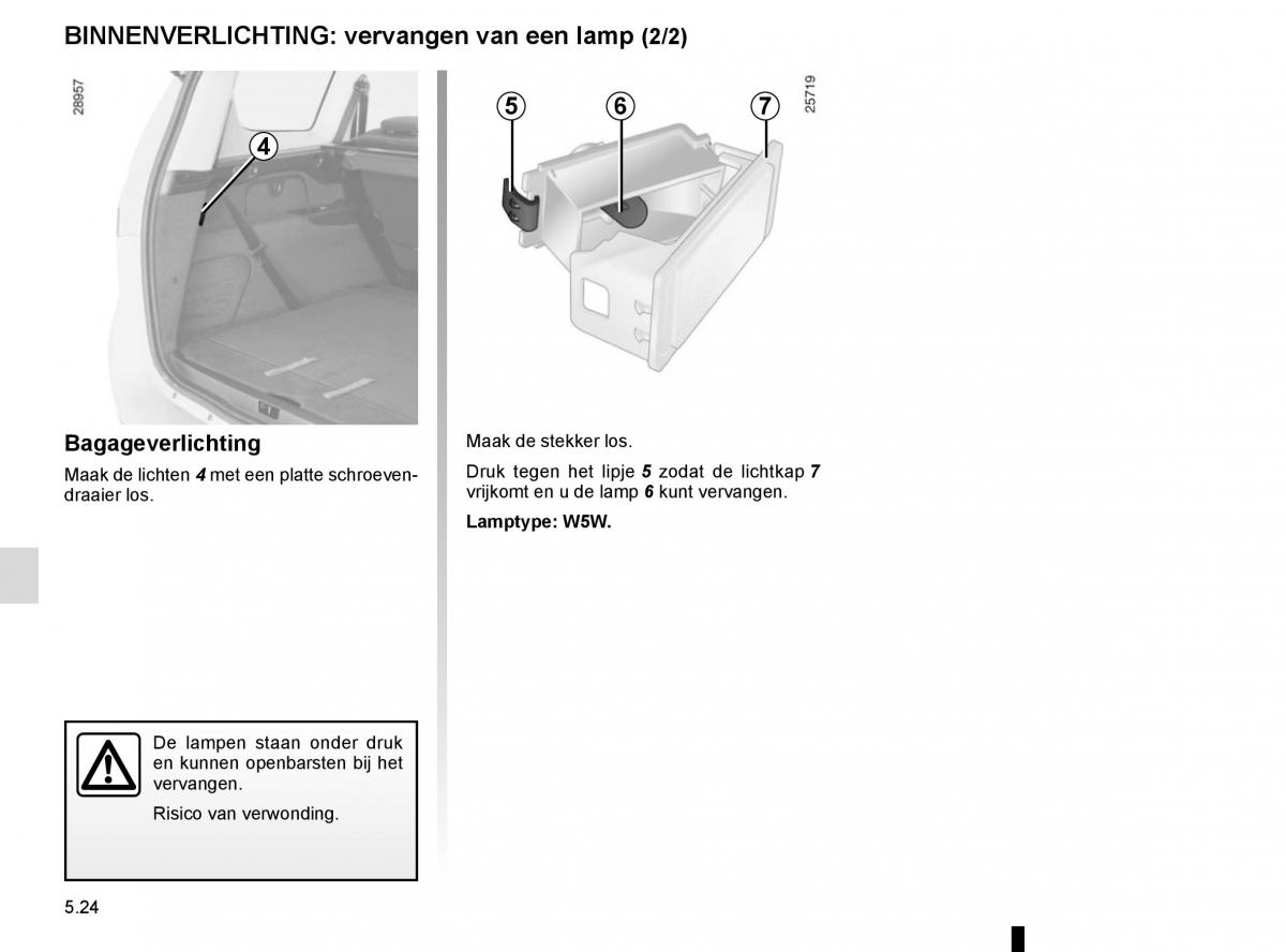 Renault Scenic III 3 handleiding / page 224