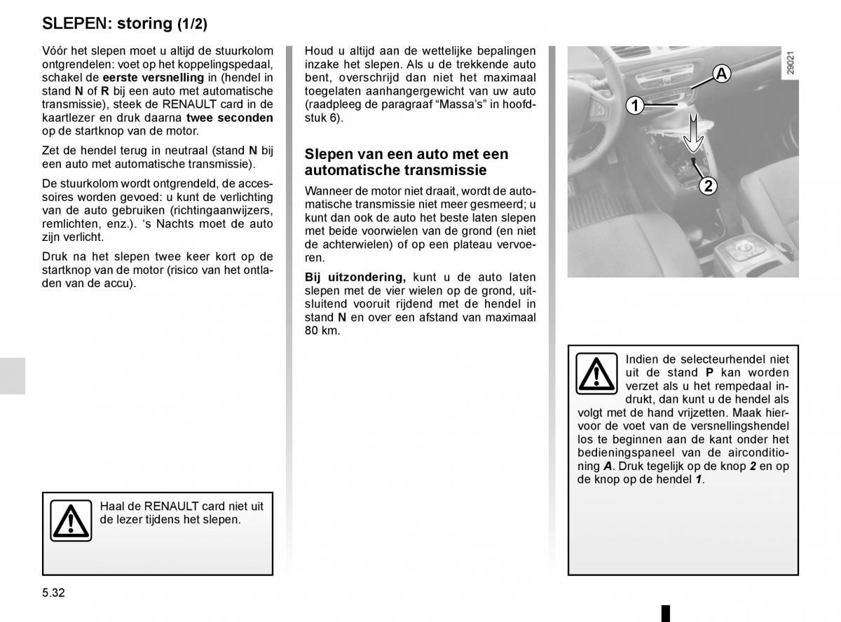 Renault Scenic III 3 handleiding / page 232