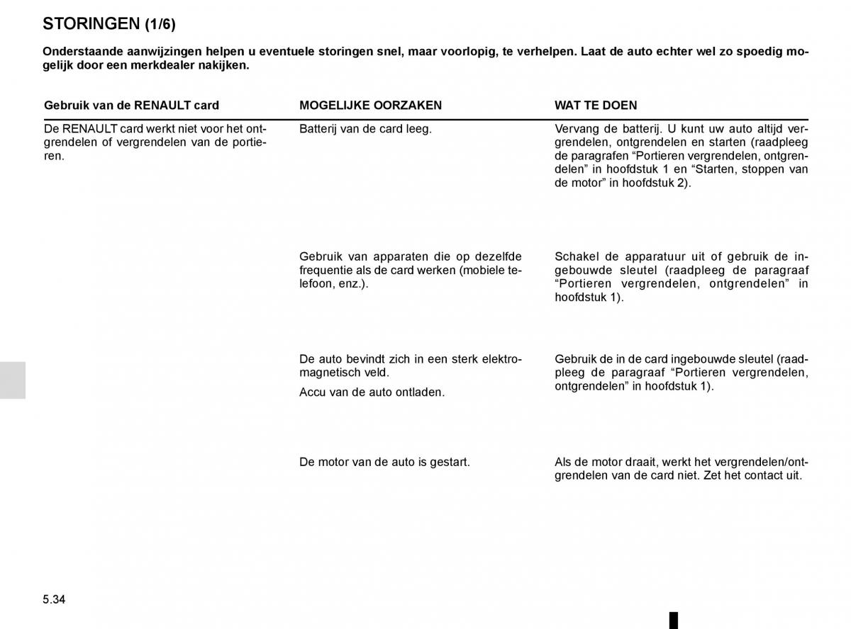 Renault Scenic III 3 handleiding / page 234