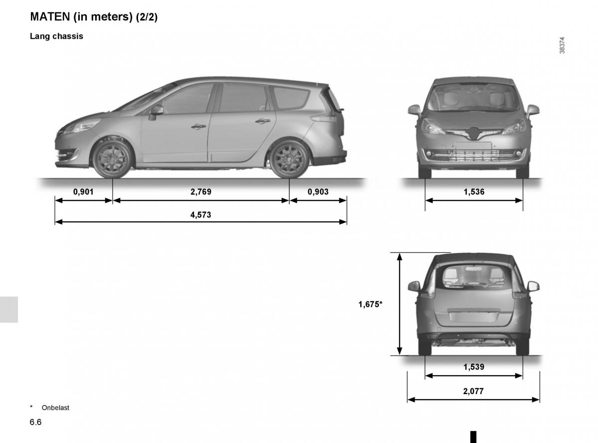 Renault Scenic III 3 handleiding / page 246