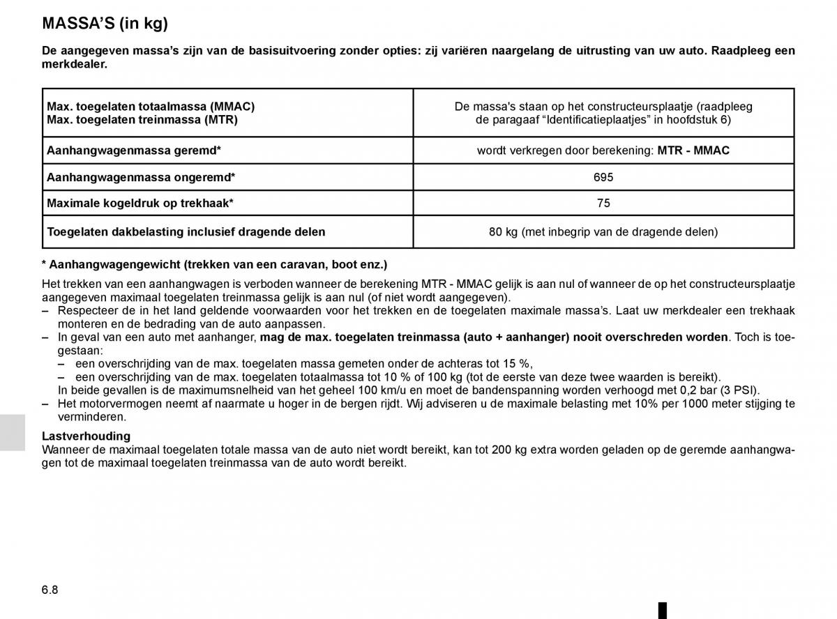 Renault Scenic III 3 handleiding / page 248