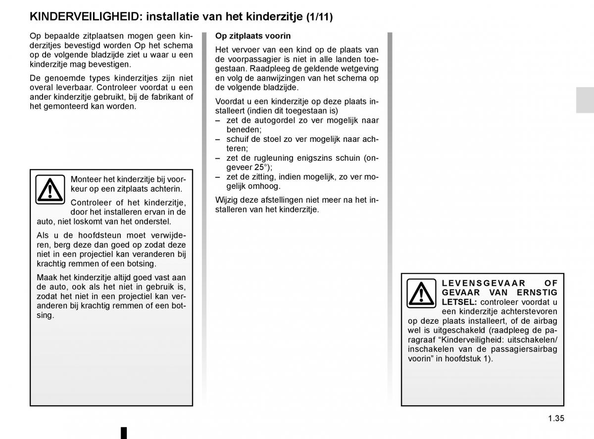 Renault Scenic III 3 handleiding / page 41