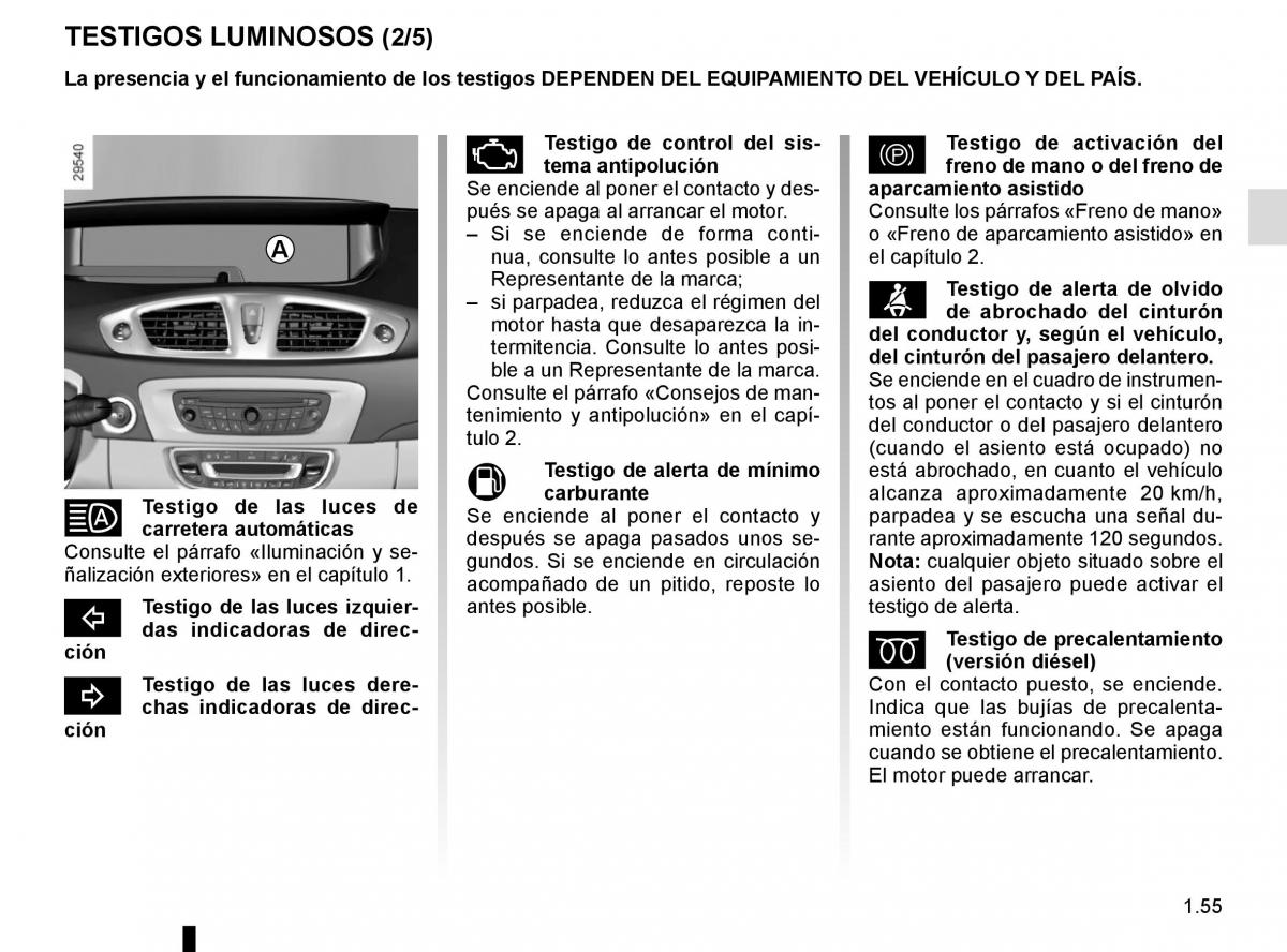 Renault Scenic III 3 manual del propietario / page 61