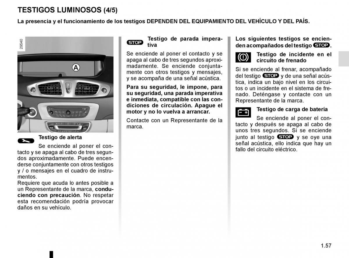 Renault Scenic III 3 manual del propietario / page 63