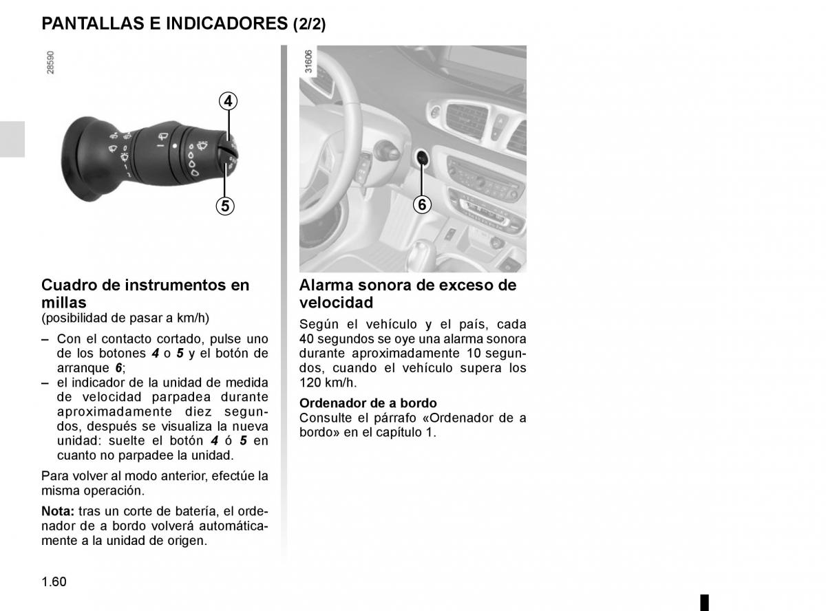 Renault Scenic III 3 manual del propietario / page 66