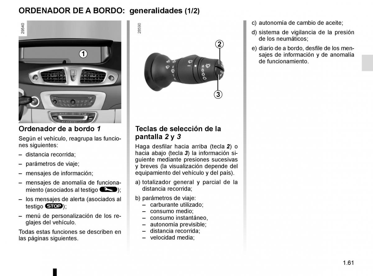 Renault Scenic III 3 manual del propietario / page 67