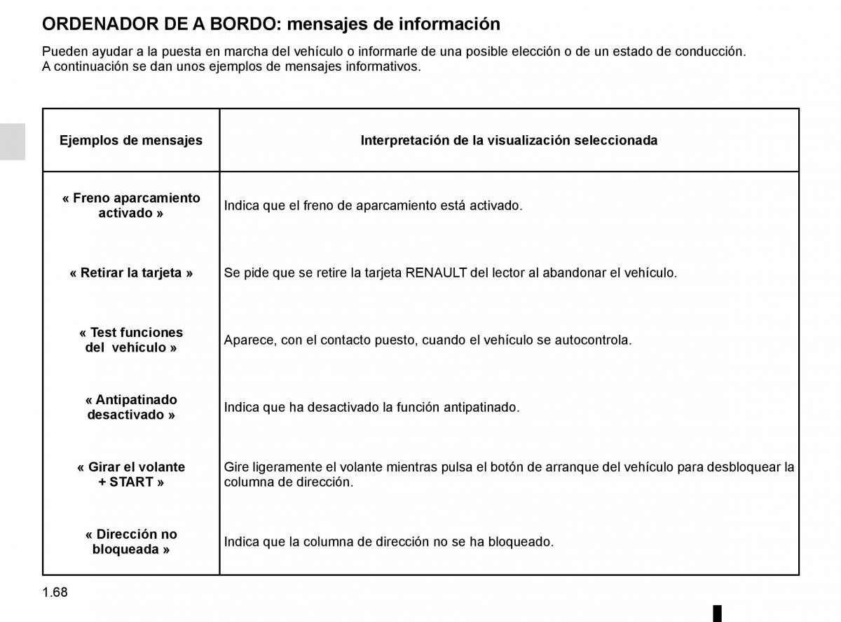 Renault Scenic III 3 manual del propietario / page 74