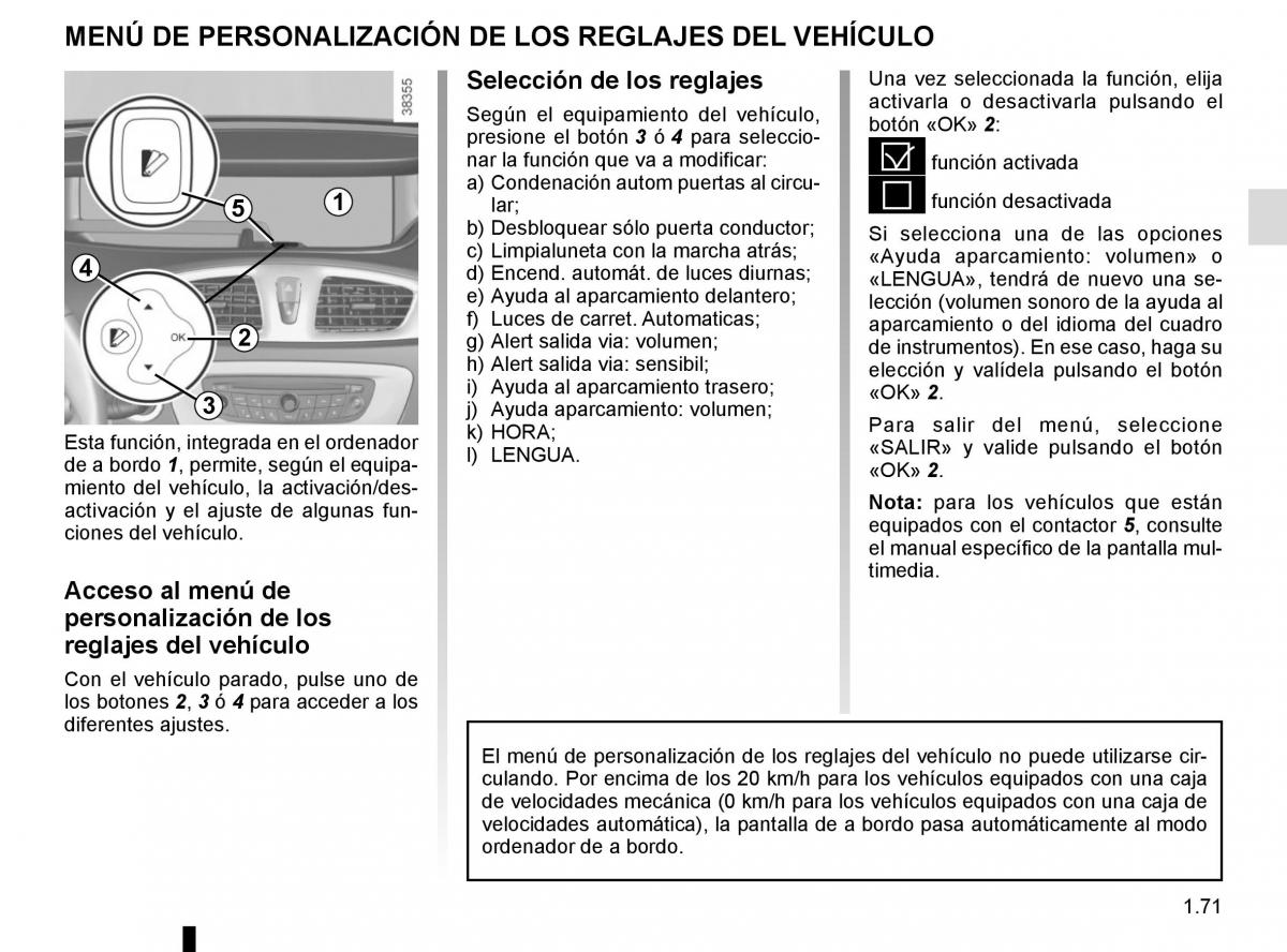 Renault Scenic III 3 manual del propietario / page 77