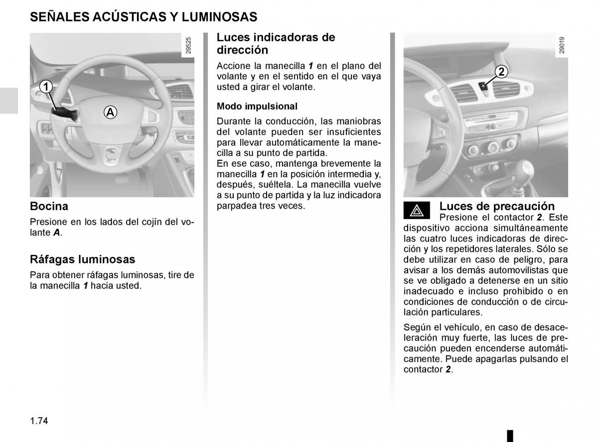 Renault Scenic III 3 manual del propietario / page 80