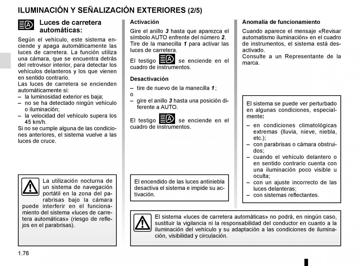 Renault Scenic III 3 manual del propietario / page 82