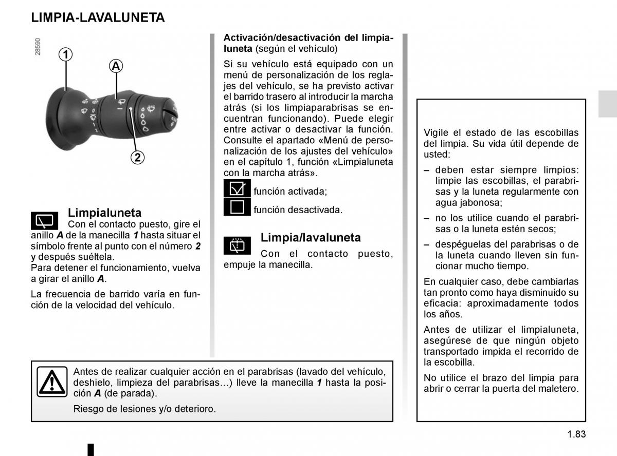 Renault Scenic III 3 manual del propietario / page 89