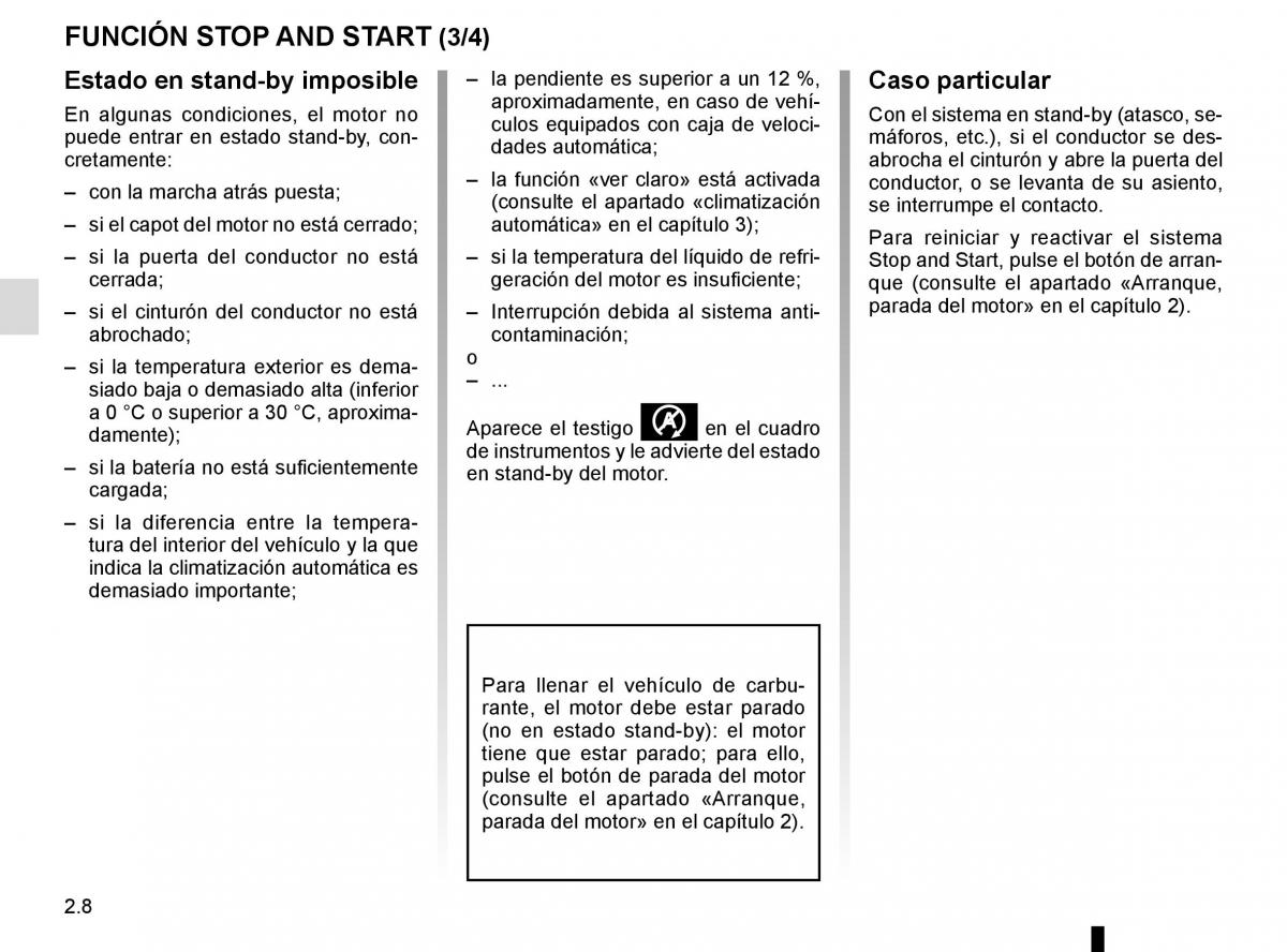 Renault Scenic III 3 manual del propietario / page 100