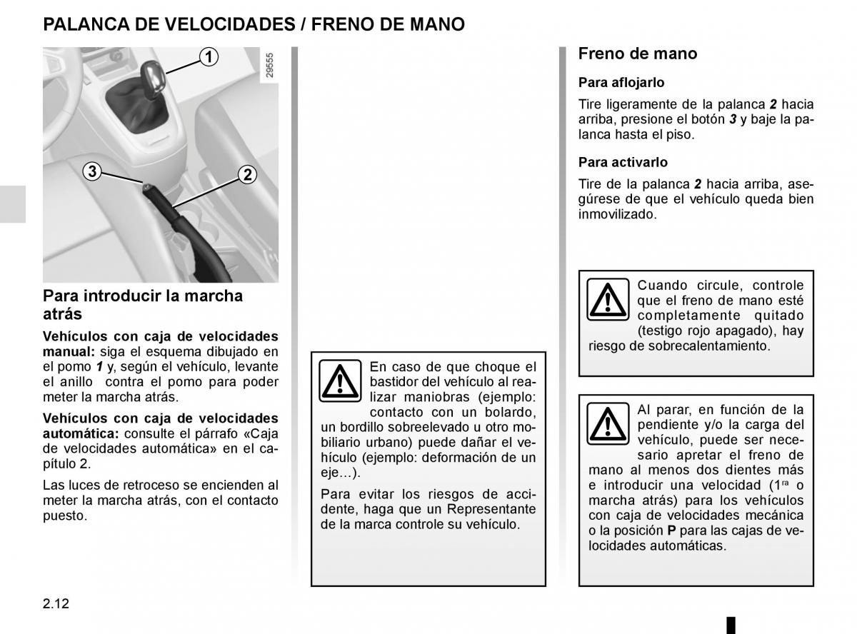 Renault Scenic III 3 manual del propietario / page 104