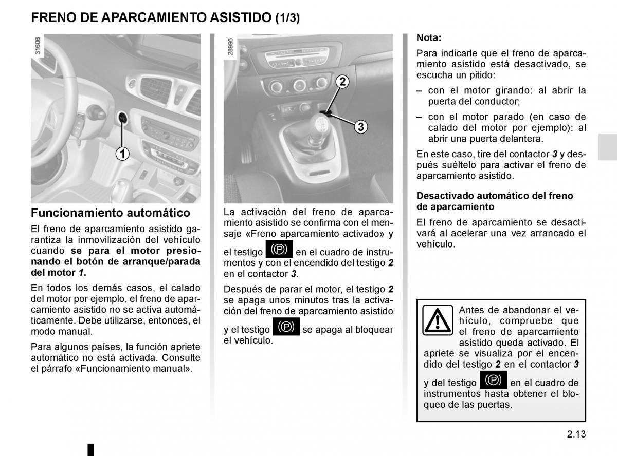 Renault Scenic III 3 manual del propietario / page 105