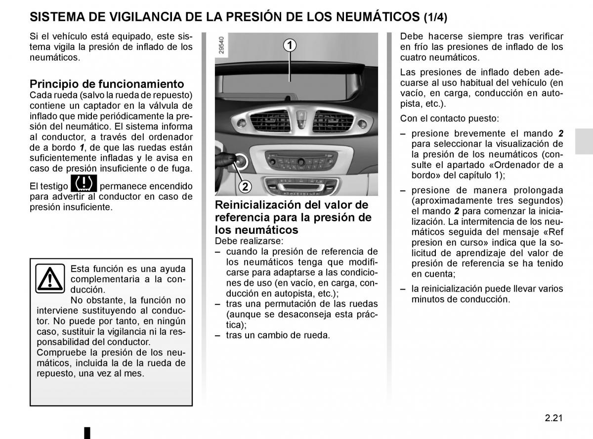 Renault Scenic III 3 manual del propietario / page 113