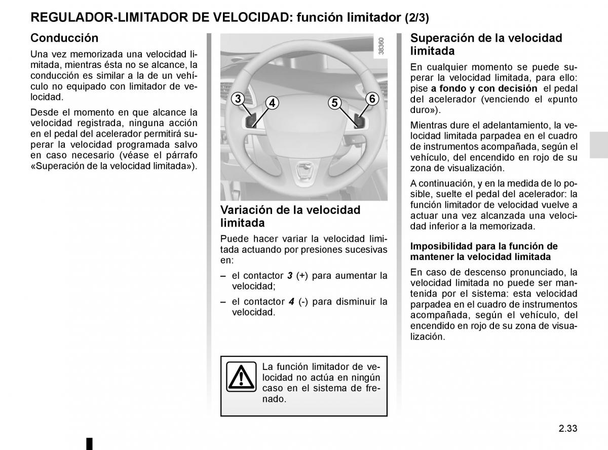 Renault Scenic III 3 manual del propietario / page 125