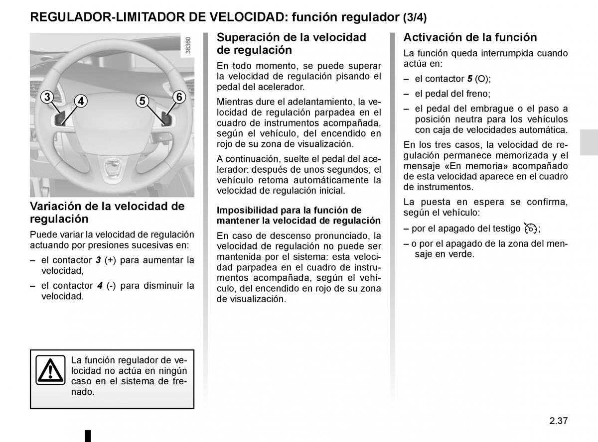 Renault Scenic III 3 manual del propietario / page 129