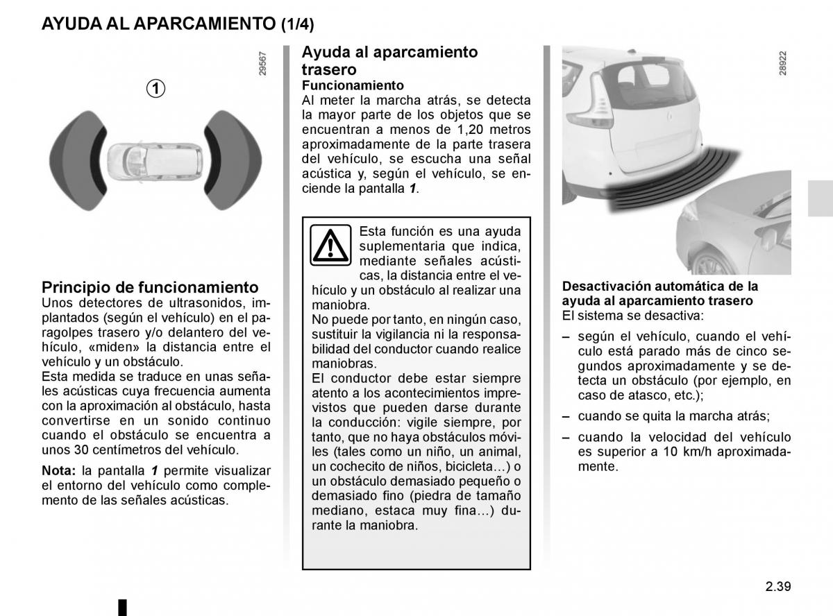 Renault Scenic III 3 manual del propietario / page 131