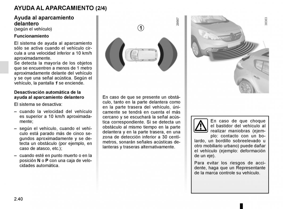 Renault Scenic III 3 manual del propietario / page 132