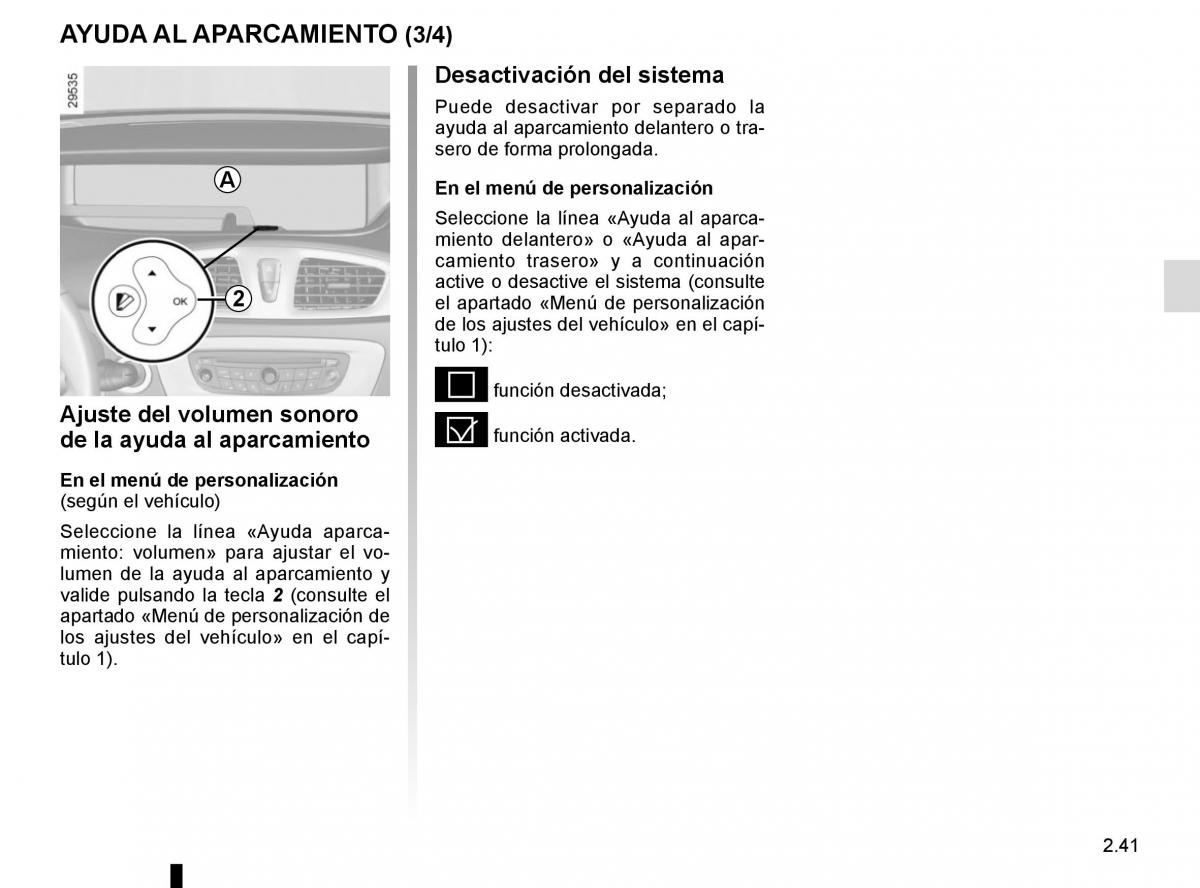 Renault Scenic III 3 manual del propietario / page 133