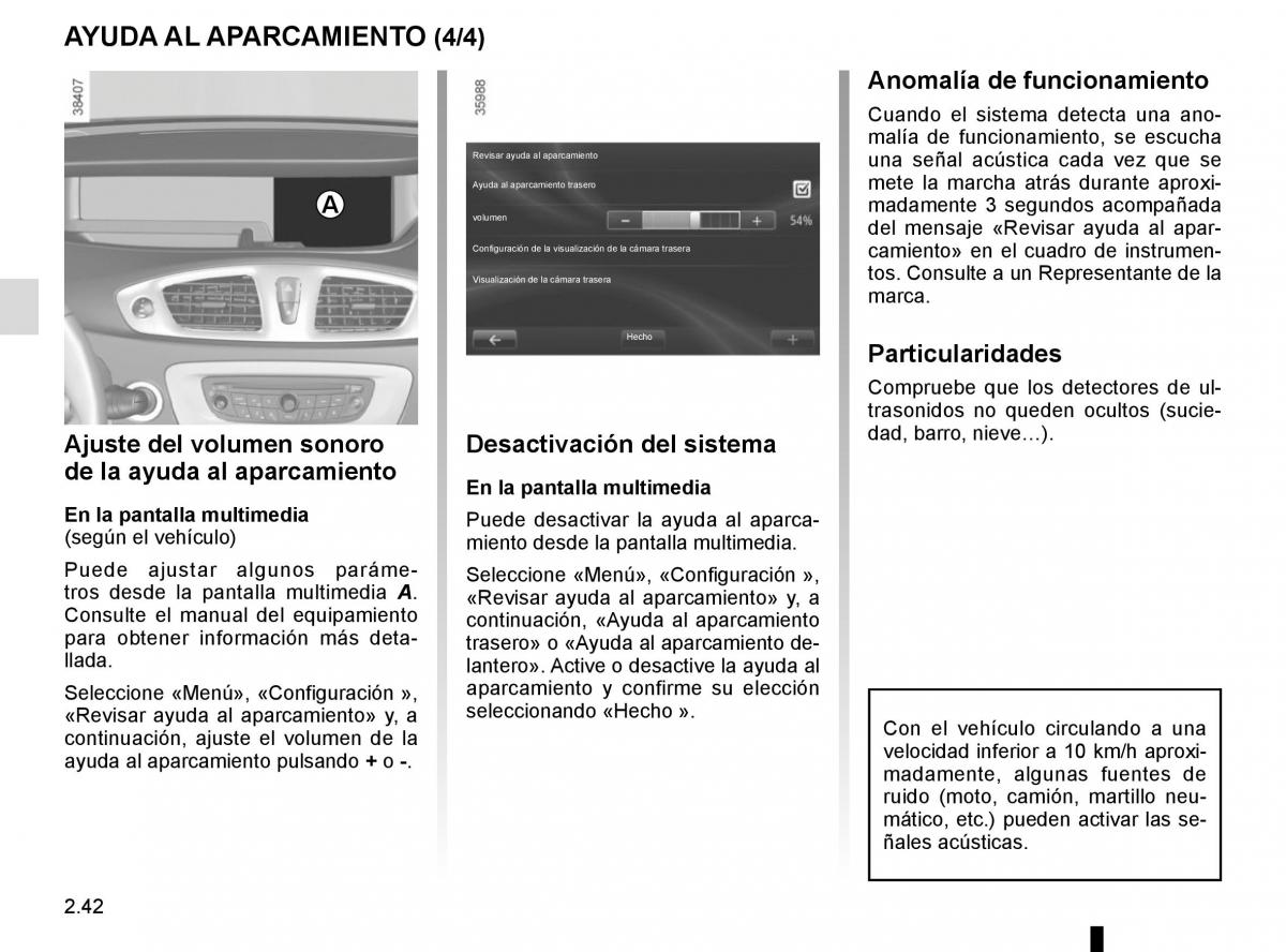 Renault Scenic III 3 manual del propietario / page 134