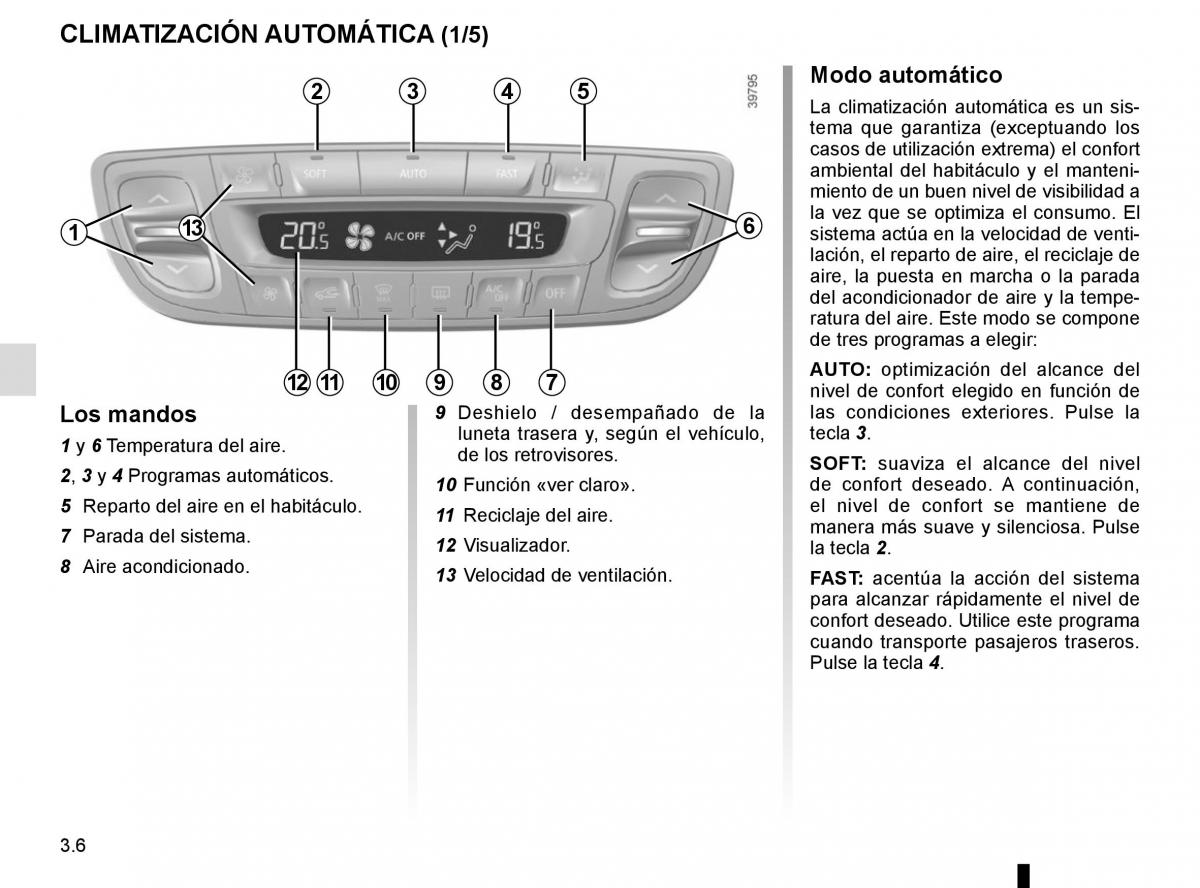 Renault Scenic III 3 manual del propietario / page 146