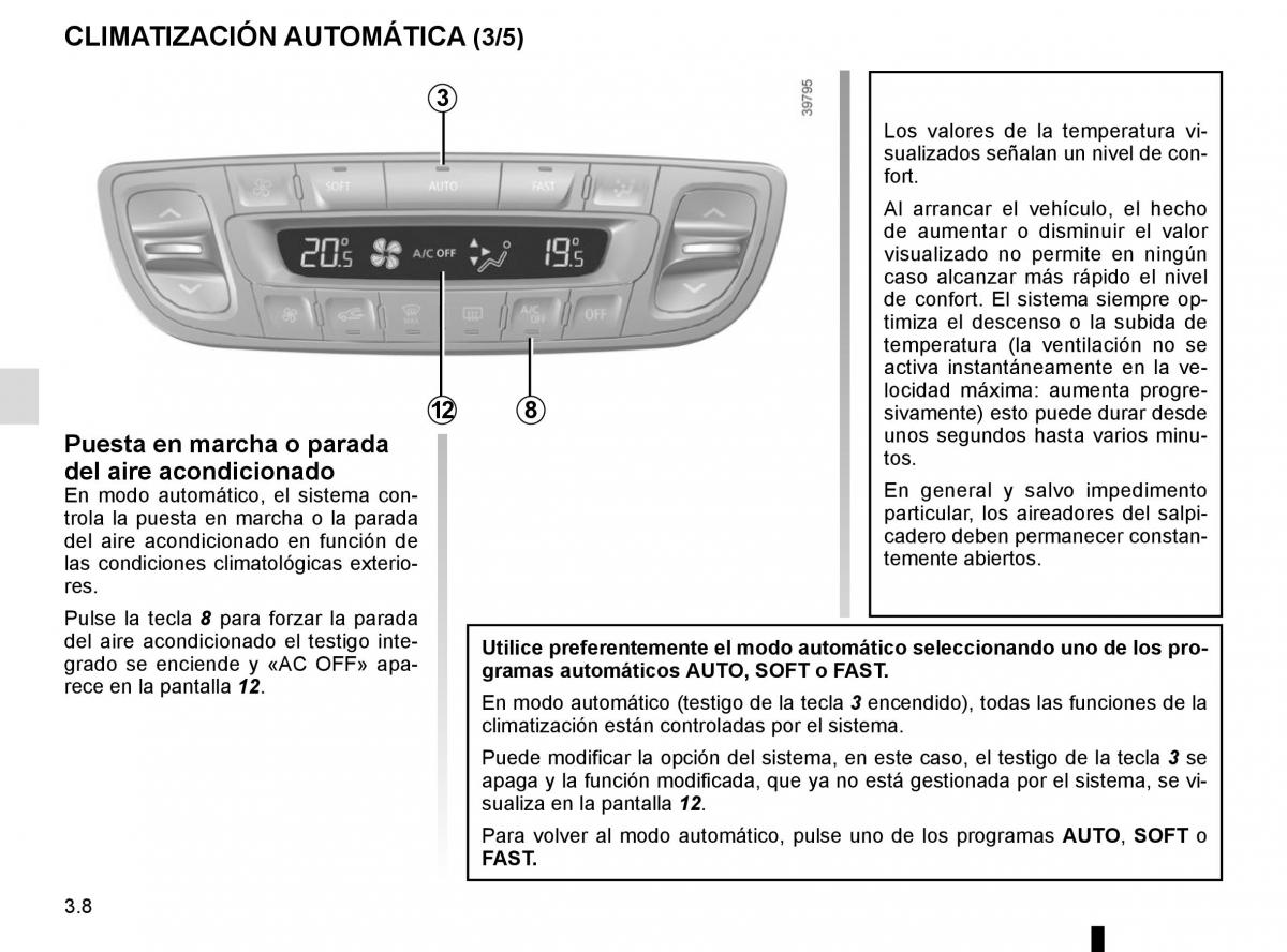 Renault Scenic III 3 manual del propietario / page 148