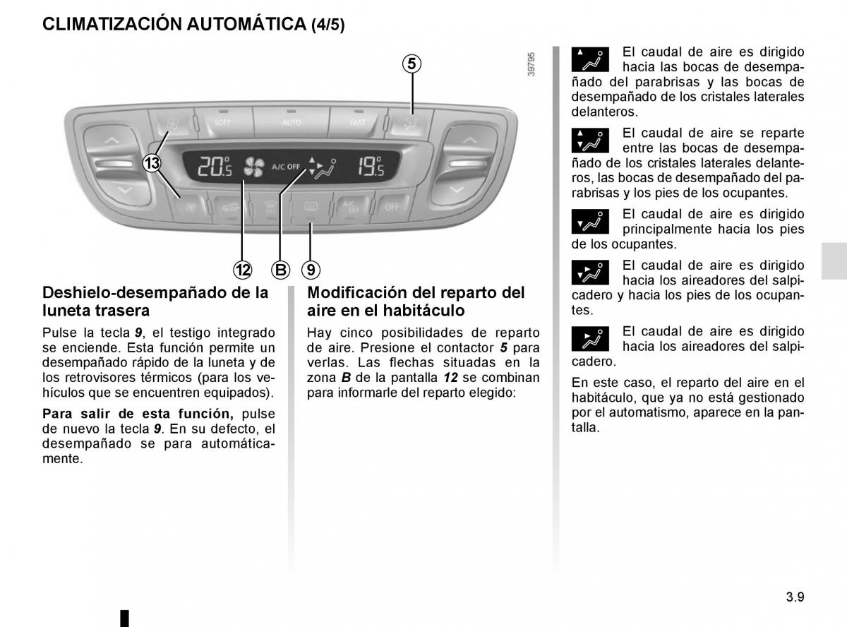 Renault Scenic III 3 manual del propietario / page 149