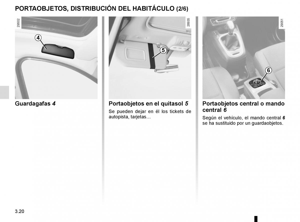 Renault Scenic III 3 manual del propietario / page 160