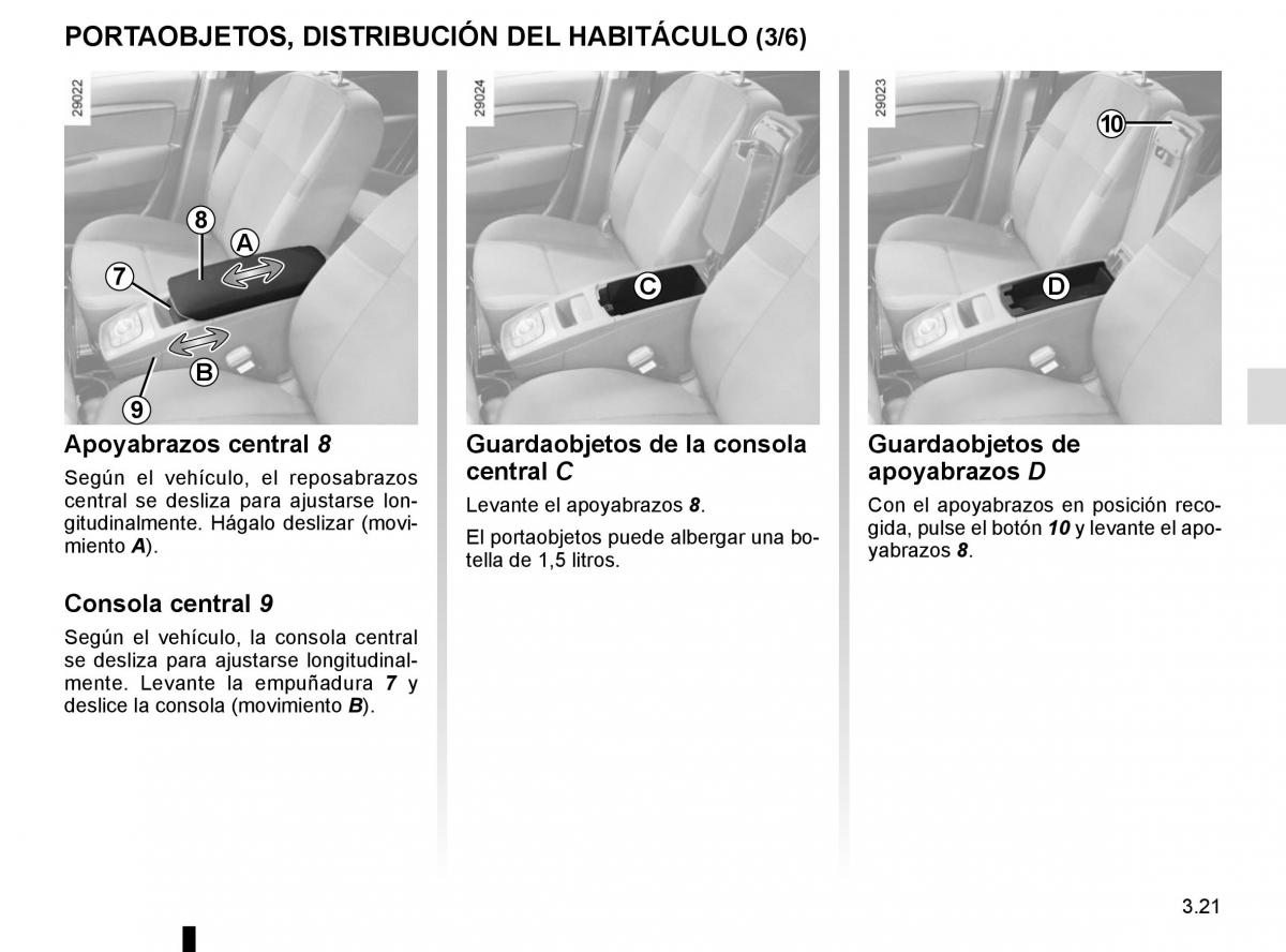 Renault Scenic III 3 manual del propietario / page 161