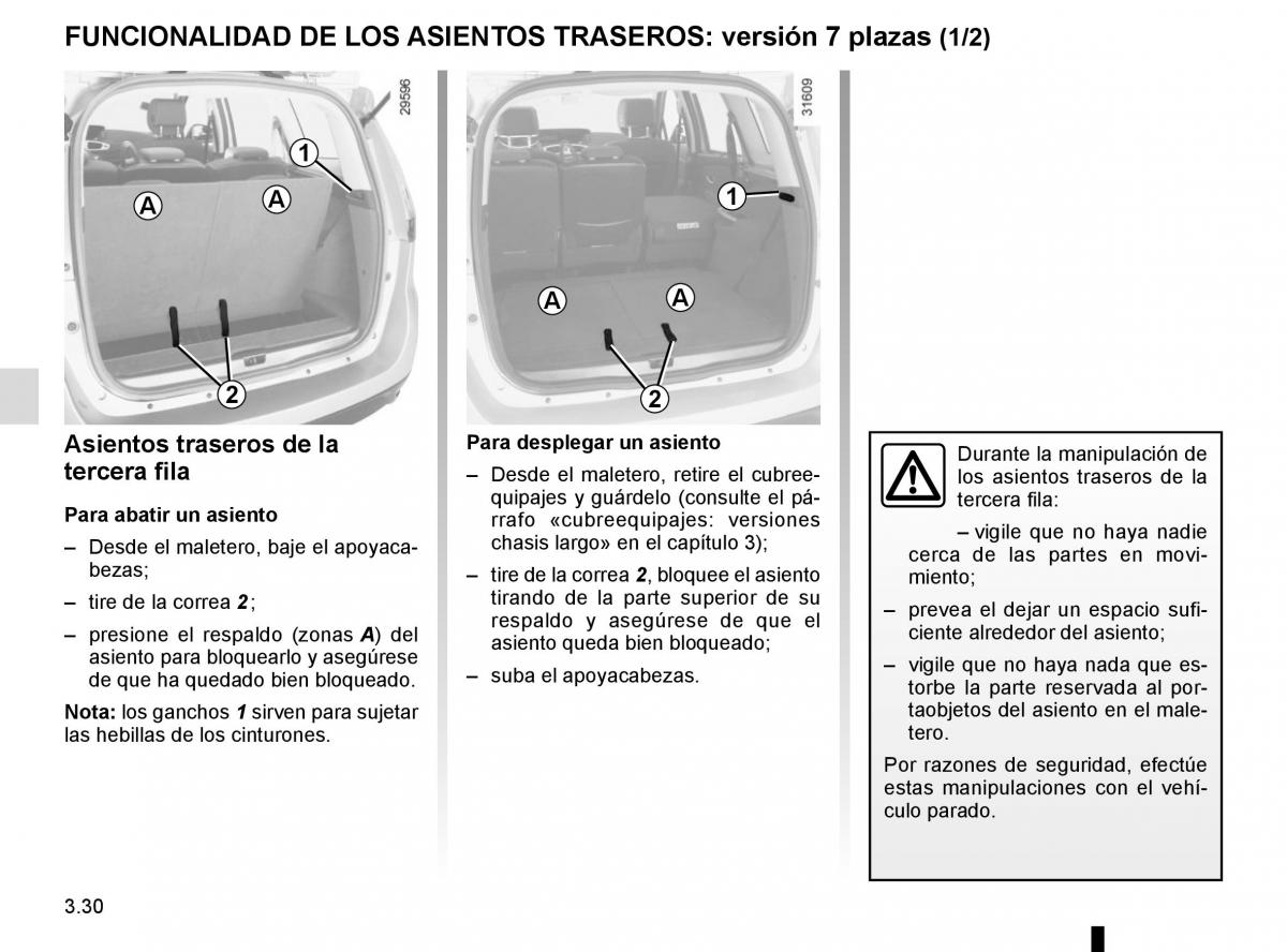 Renault Scenic III 3 manual del propietario / page 170