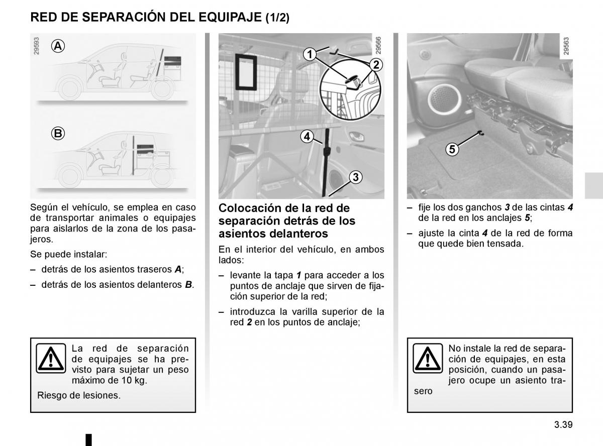 Renault Scenic III 3 manual del propietario / page 179